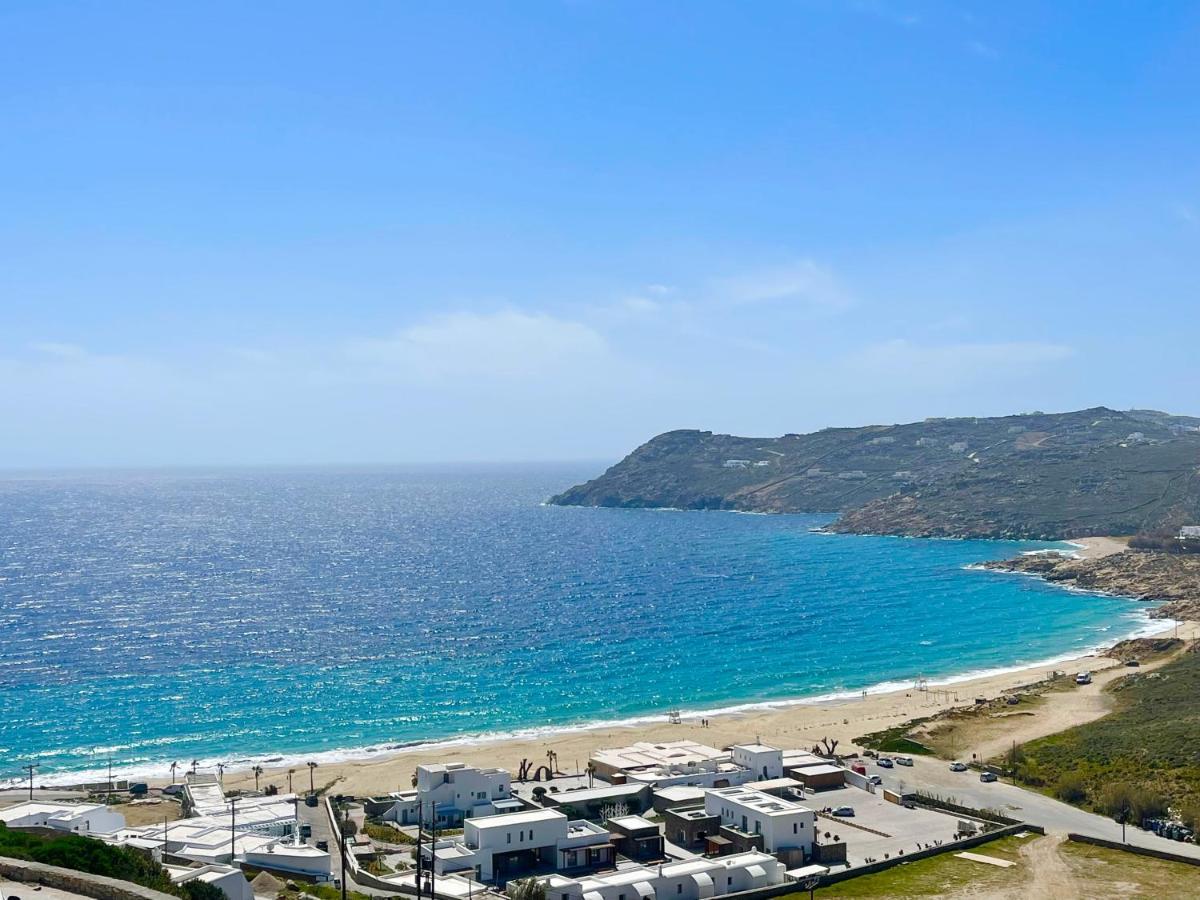 Luxury House With Private Pool At Elia Beach Mykonos Town エクステリア 写真