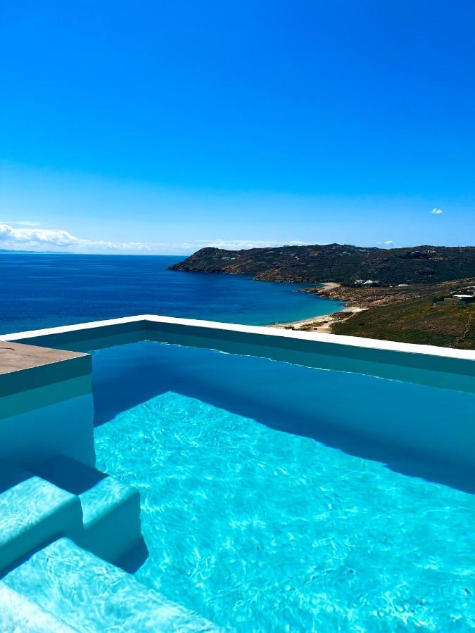 Luxury House With Private Pool At Elia Beach Mykonos Town エクステリア 写真